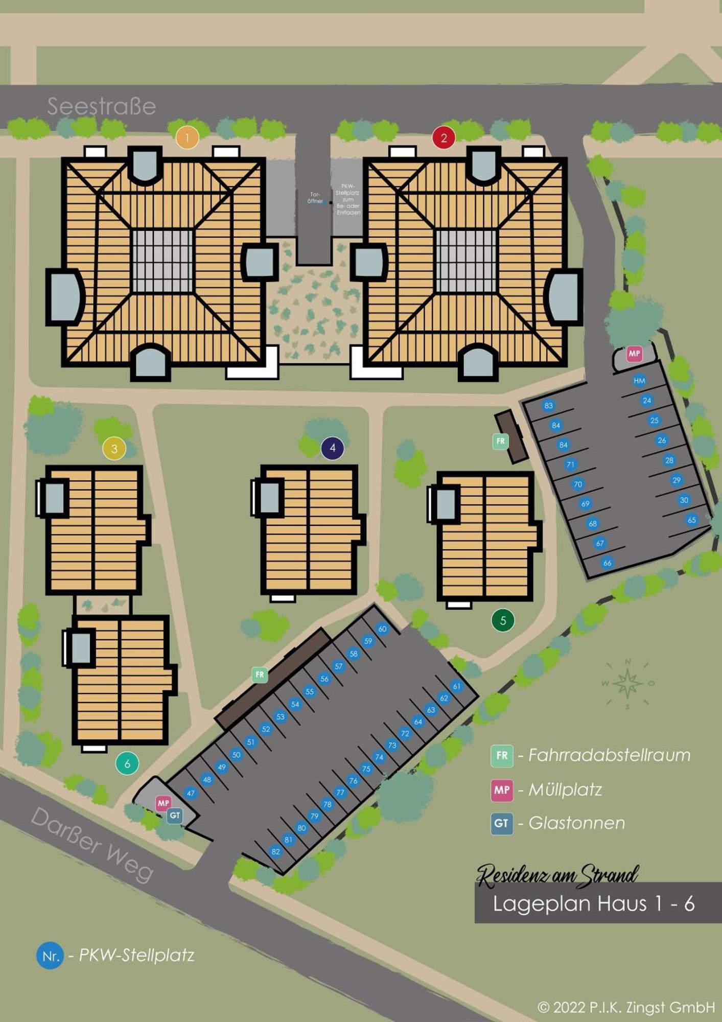 Residenz Am Strand Wohnung 5-73 Zingst Buitenkant foto